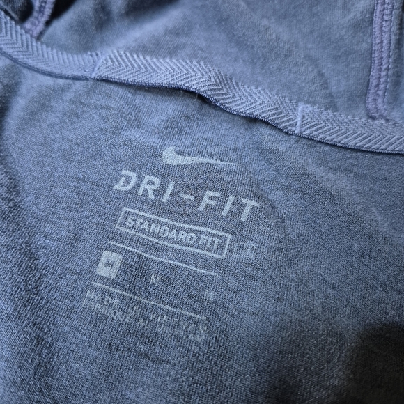 Nike Dri-FIT Standard Fit Full Zip Dri-Fit Hoodie in Blue 2469/425 - Picture 4 of 8